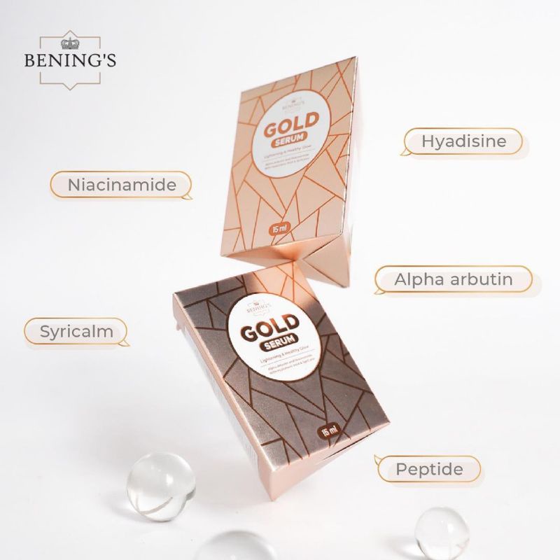 GOLD SERUM // SERUM BENING // SKINCARE