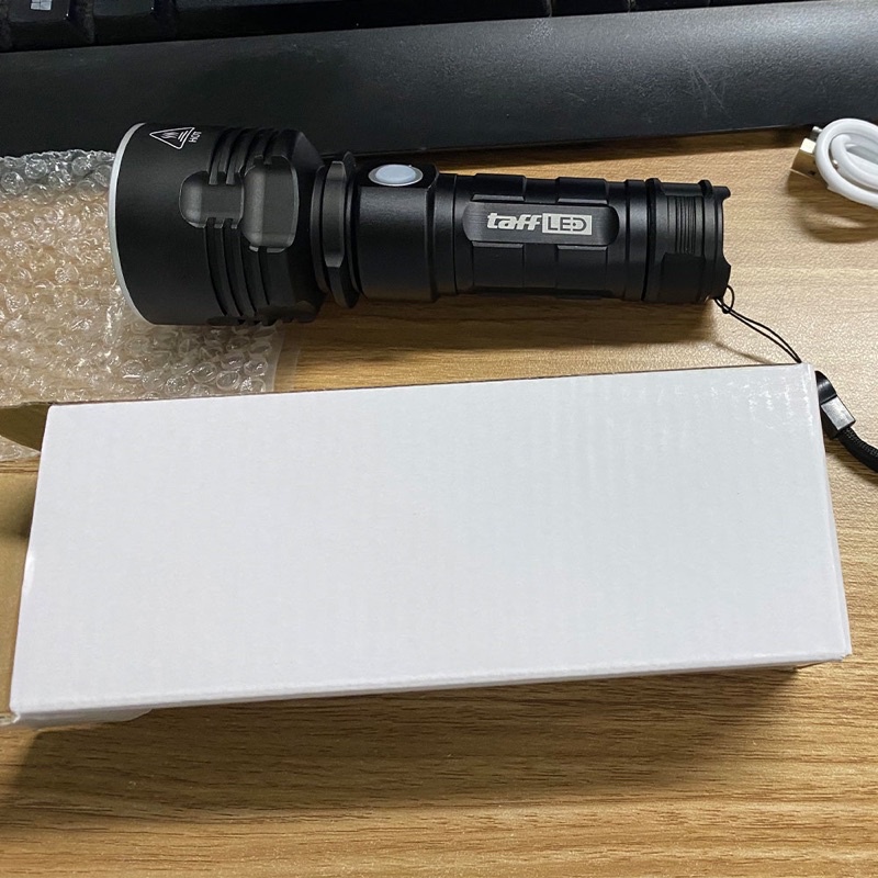 TaffLED Senter LED USB Rechargeable XLM-L2 25W 1000 Lumens - XLML2