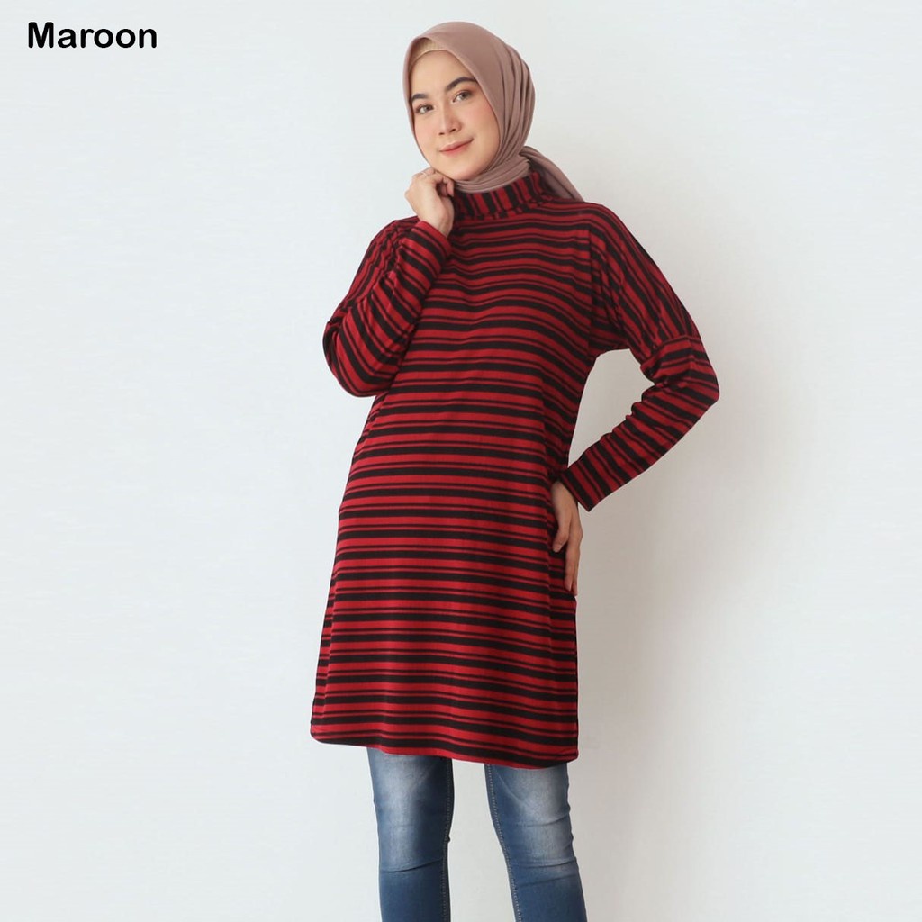 TUNIK WANITA RAJUT IMPOR SALUR