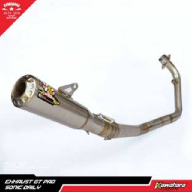 Knalpot kawahara sonic 150 GT PRO harian