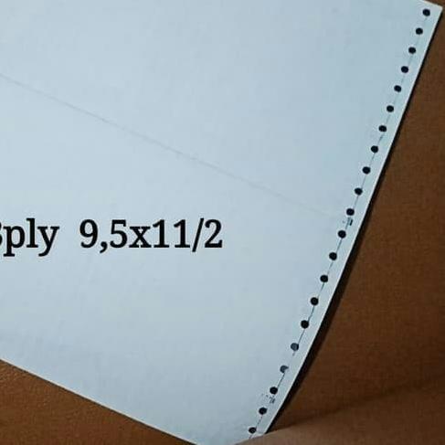 

✦ Kertas komputer continuous form 9.5x11/2 isi 250set ❃