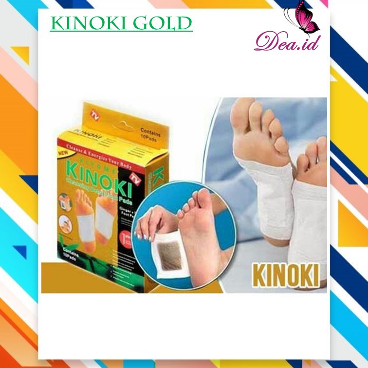 [DEASTORE] KINOKI GOLD - KOYO PENYERAP RACUN TUBUH - DETOX TUBUH DARI RACUN