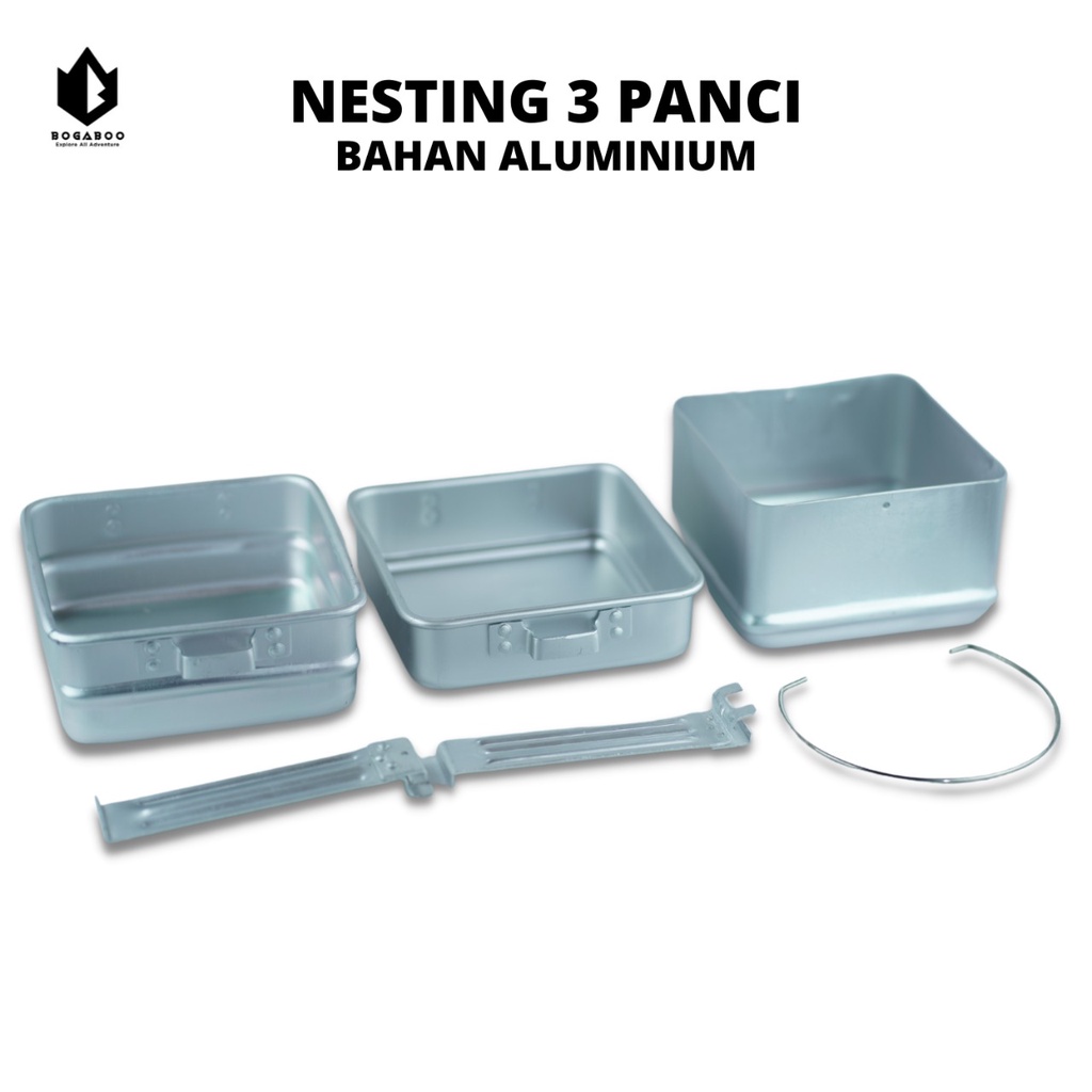 Nesting Set TNI - Nesting TNI - Panci Masak