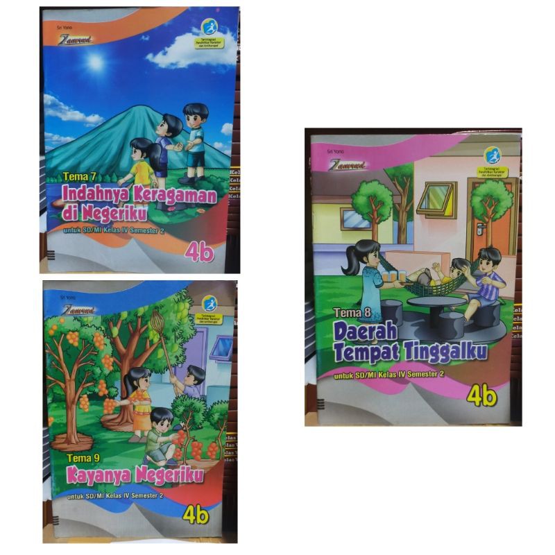 LKS Tematik Zamrud SD Kelas 4 Tema 7 8 9 Semester 2