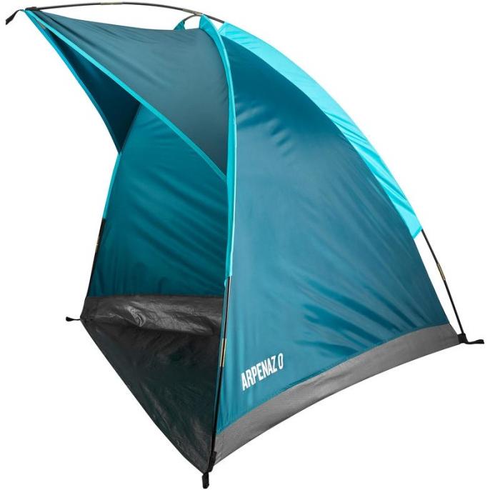 TENDA SHELTER TENDA CAMPING KECIL KEMAH 1 DEWASA / 2 ANAK QUECHUA DRFH64565