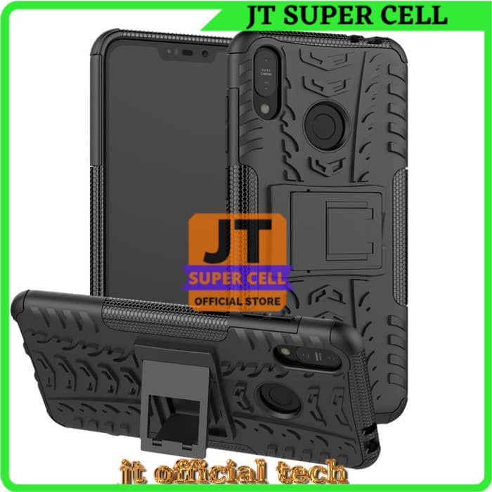 XPHASE CASE ASUS ZENFONE MAX PRO M2 ZB631KL DUAL HYBRID CASING ARMOR CASING STANDING CASING ROBOT