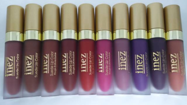 Inez 900 Suede Lip Color / Lip Cream Matte Inez 100% ORIGINAL