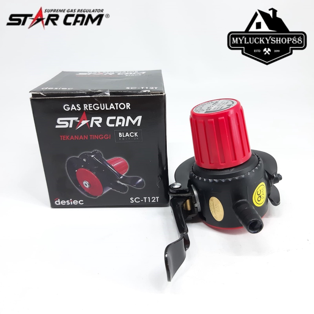 Regulator Gas Star Cam SC-202TT Tekanan Tinggi Starcam SC202TT SC-T12T SCT12T SC-T-12-T 12T