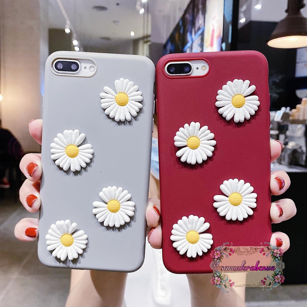 SOFTCASE BUNGA TIMBUL VIVO Y11 Y12 Y15 Y17 Y19 U3 Y51 2020 Y21 Y53 Y55 Y65 Y69 V5 V5S LITE SB335