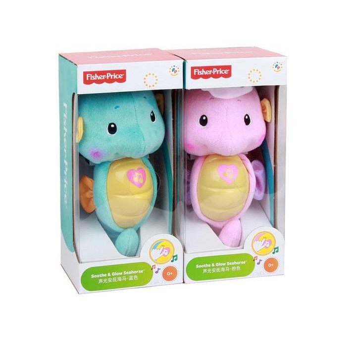 Fisher Price Soothe and Glow Seahorse Mainan Boneka Kuda Laut