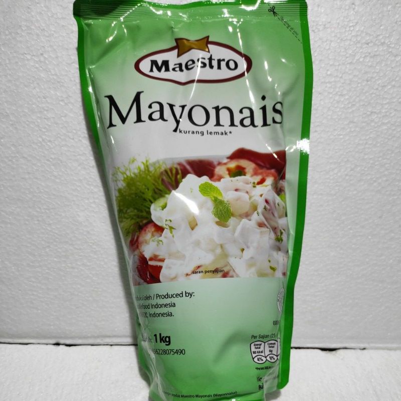 

Maestro Mayonaise / Mayo (Kurang Lemak ) 1 kg