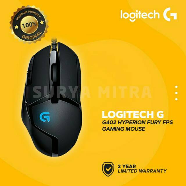 Mouse Gaming Logitech G402 Hyperion Fury