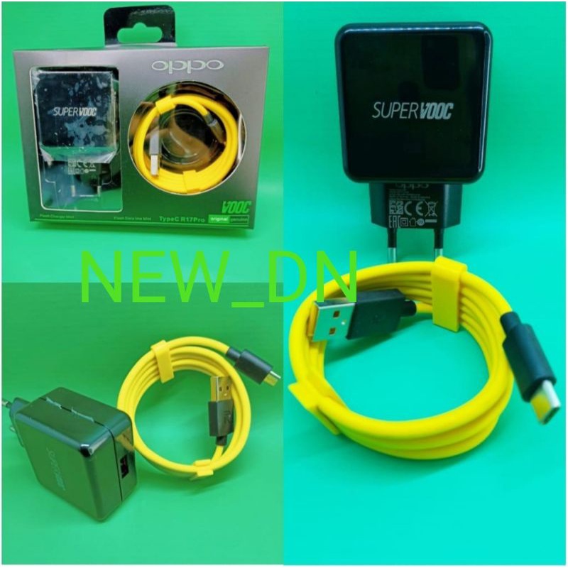 CHARGER OPPO R17PRO VOOC BLACK TC OPPO R17 PRO VOOC