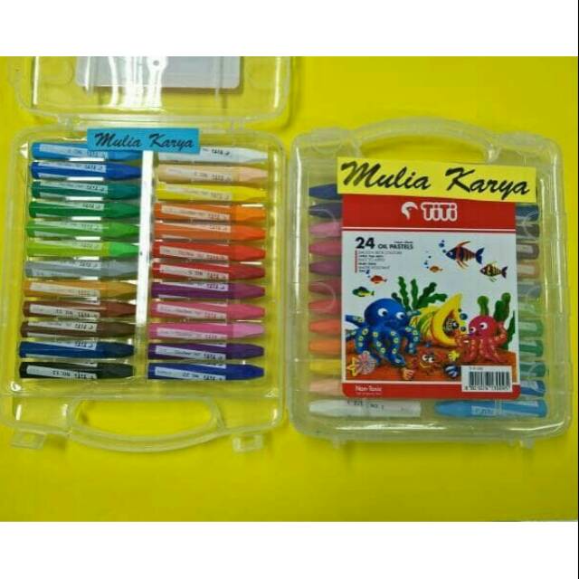 

Crayon Krayon Titi 24 Warna Oil Pastel