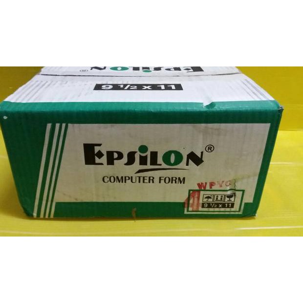 

✵ Epsilon Continuous Form 9 1/2 x 11 4 Ply (K4) | Kertas Komputer ✈