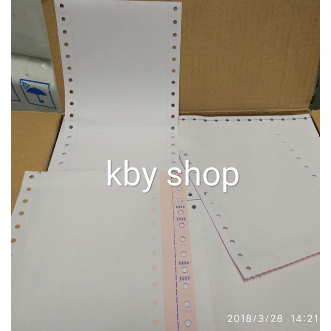 

KERTAS WARTEL ISI FULL 2 PLY CONT FORM 9 1/2 : 2 X 11 : 2 RESI POS