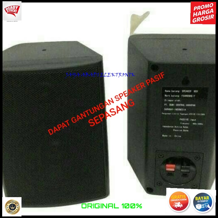 G574 SPEAKER GANTUNG PORTABLE BONUS GANTUNGAN SPEKER TEMBOK DINDING WALL PASIF PASSIVE MASIVE SOUNDBEST MIC KARAOKE VOKAL VOCAL ARTIS PROFESIONAL SPIKER PRO SOUND BEST SISTEM AUDIO PANGGUNG DYNAMIC PENGERAS SUARA HIFI JERNIH MC PIDATO SEMINAR CERAMAH