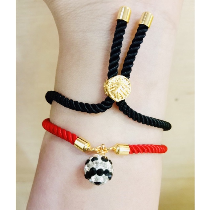 gelang tali//gelang serut//gelang //gelang disco