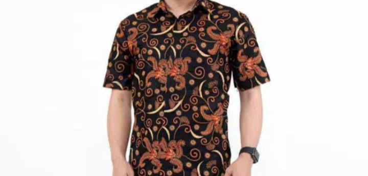 Kemeja Hem Batik  Pria Terviral Top 1 Di Shopee Original No Kw Ready Seragam Harga Grosir