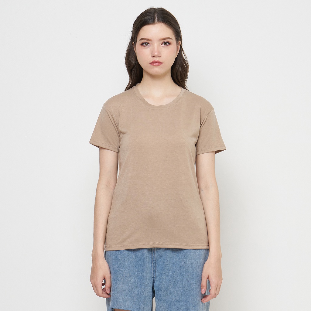 [POSH PEANUT] KAOS POLOS WANITA PREMIUM COTTON | BAJU POLOS WANITA | KAOS POLOS ONECK | KAOS POLOS VNECK | KAOS POLOS WANITA JUMBO | BAJU OVERSIZE