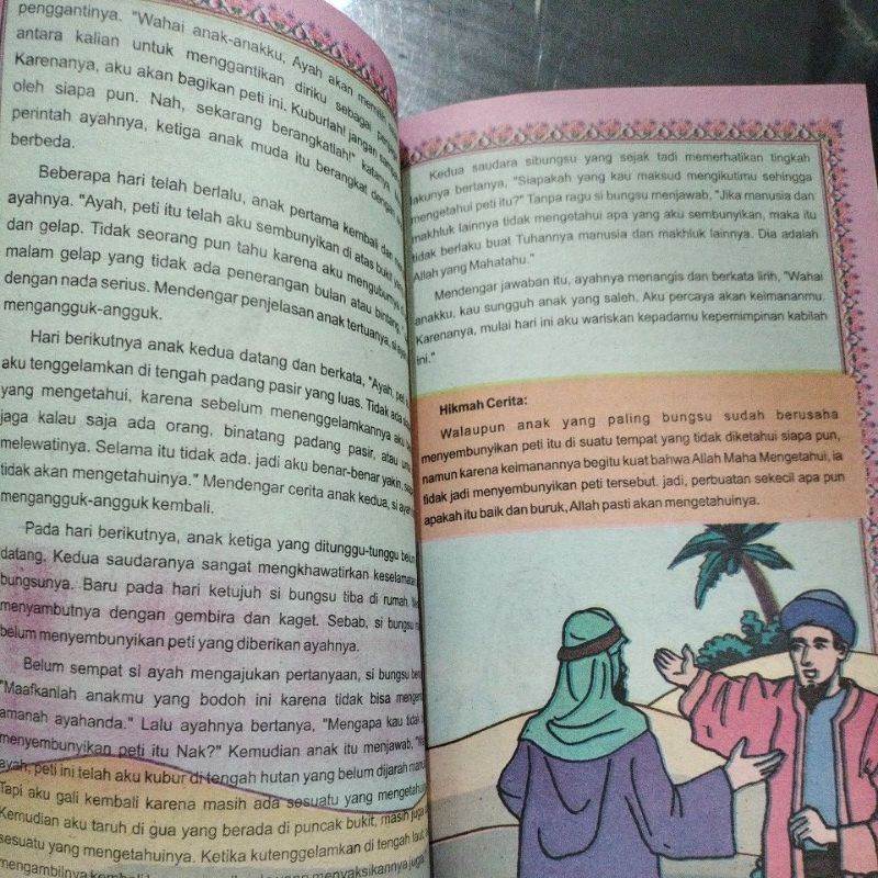 buku kisah teladan untuk anak- anak (15x24cm)