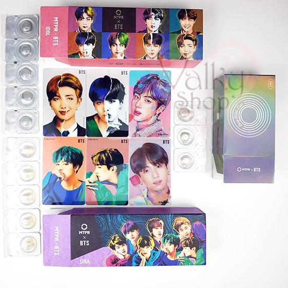 Menarik.. READY 100% ORIGINAL - MTPR X BTS 1 Day Daily Softlens IDOL DNA BOY WITH LUV - MTPRxBTS CAR