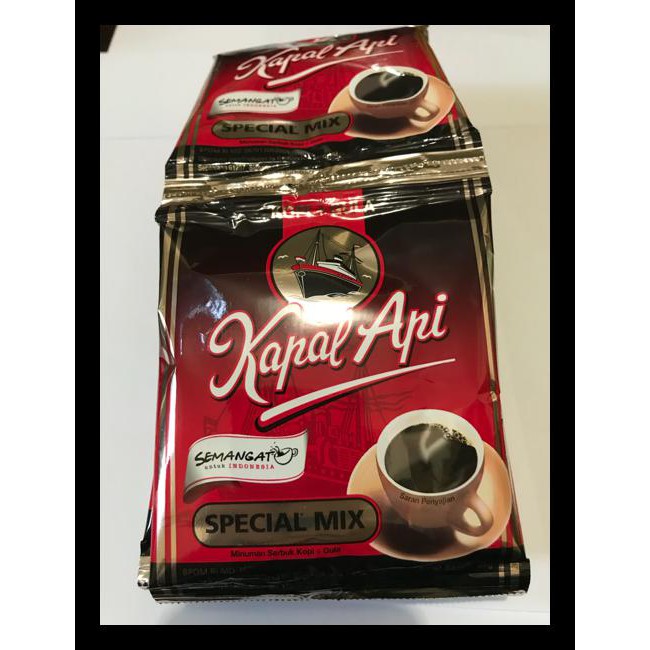 

Kopi Kapal Api Spesial Mix 1 Renceng / 10 Sachet / Sashet / Saset / Pc Berkualitas