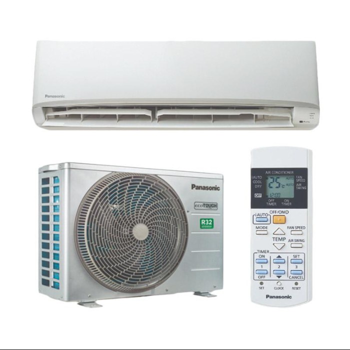 AC Panasonic Splitwall Standard 1/2 PK CS/CU-YN5WKJ - Putih