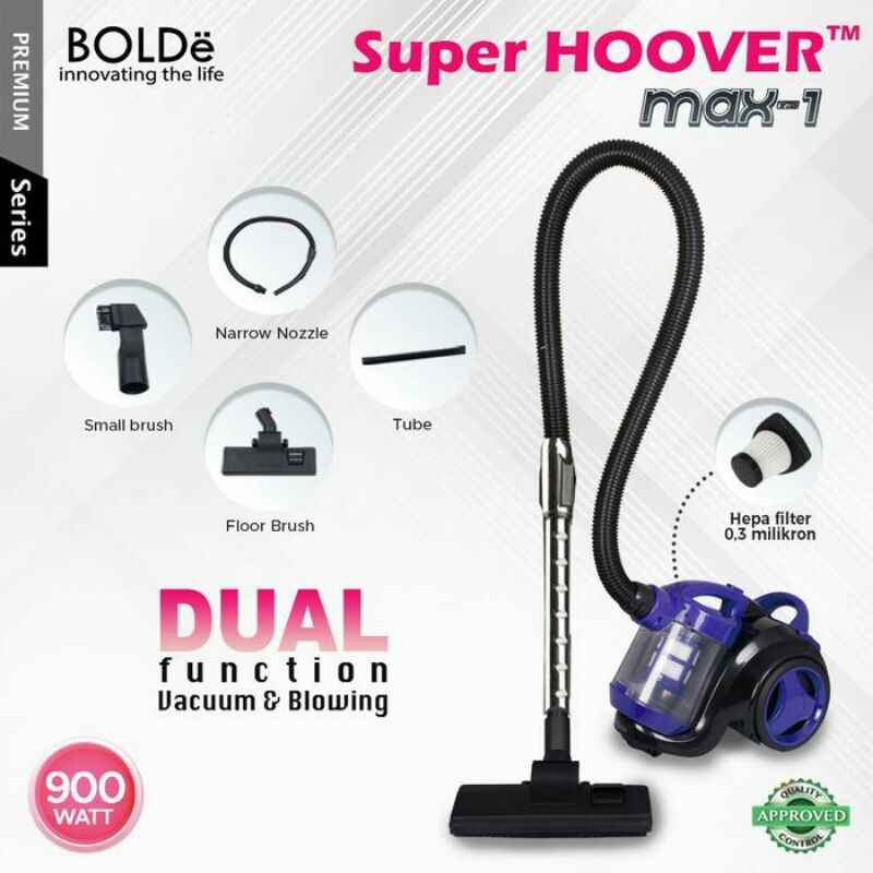 Vacum Cleaner Super HOOVER MAX-1 Original BOLDe