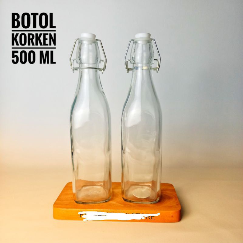 botol minyak korken 500ml