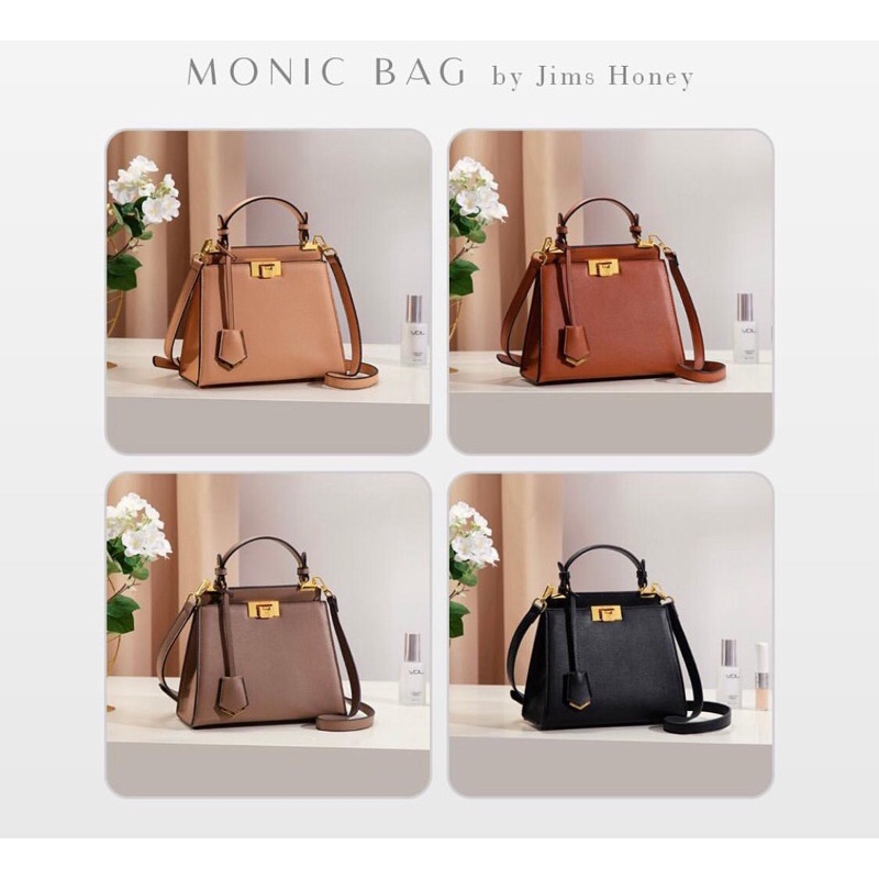 MONIC BAG JIMS HONEY / TAS SLEMPANG / TOP HANDLE / ORIGINAL BY JIMS HONEY