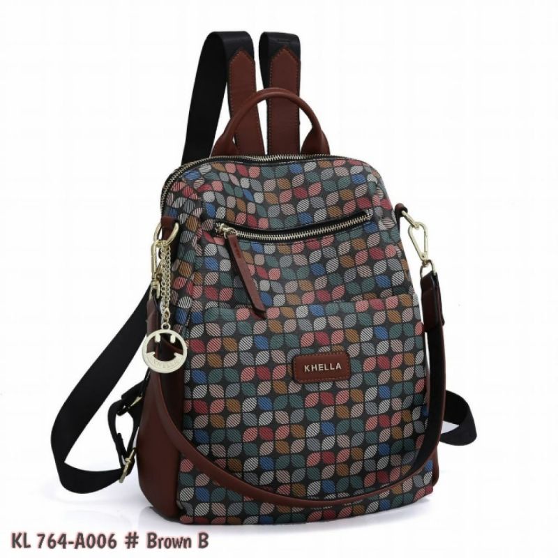 (TBA) Khella ransel Wanita multi fungsi KL 764-A006