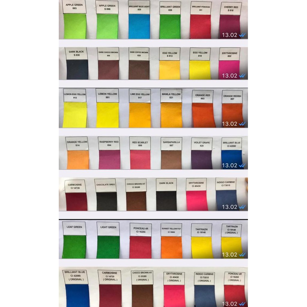 

PEWARNA MAKANAN INDOCOL TARTRAZINE CI 19140