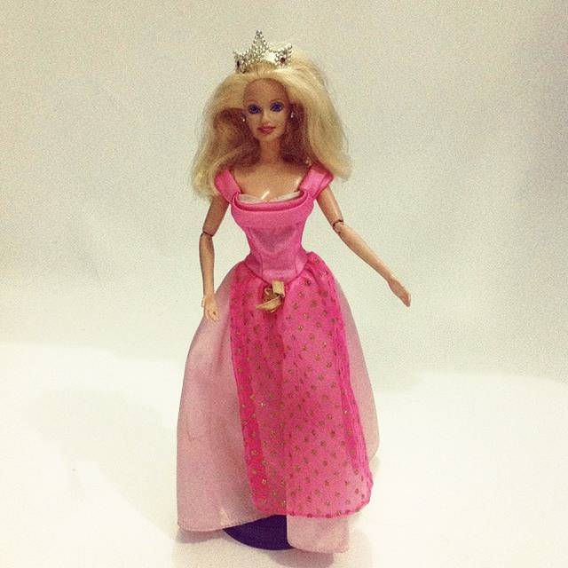 Barbie mattel original second princess