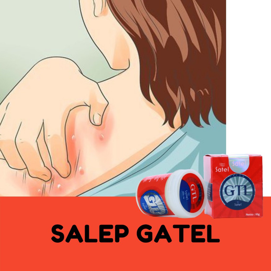 Salep Gatel Satel GTL merupakan salap gatal satel GTL Premium Khusus Obati Gatal Panu Kadas Kurap