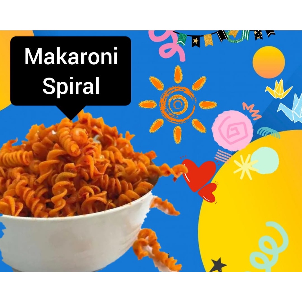 

Makaroni Spiral Pedas 250 Gram