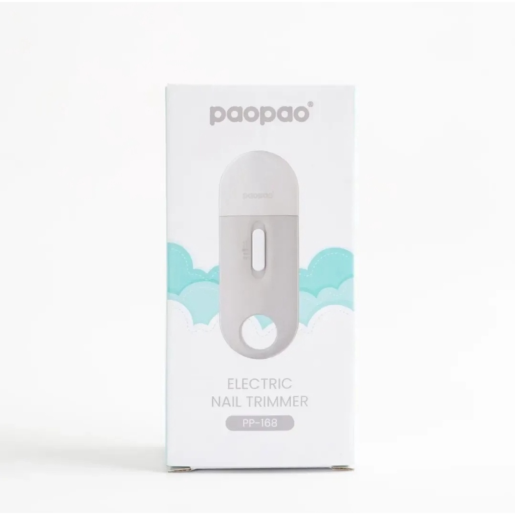 Paopao PP-168 Electric Nail Trimmer - Pemangkas Kuku Elektrik Baby Manicure Set