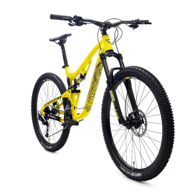 Sepeda Gunung MTB FULLSUS THRILL Ricocheat 5.0 2x9 Speed Acera Altus
