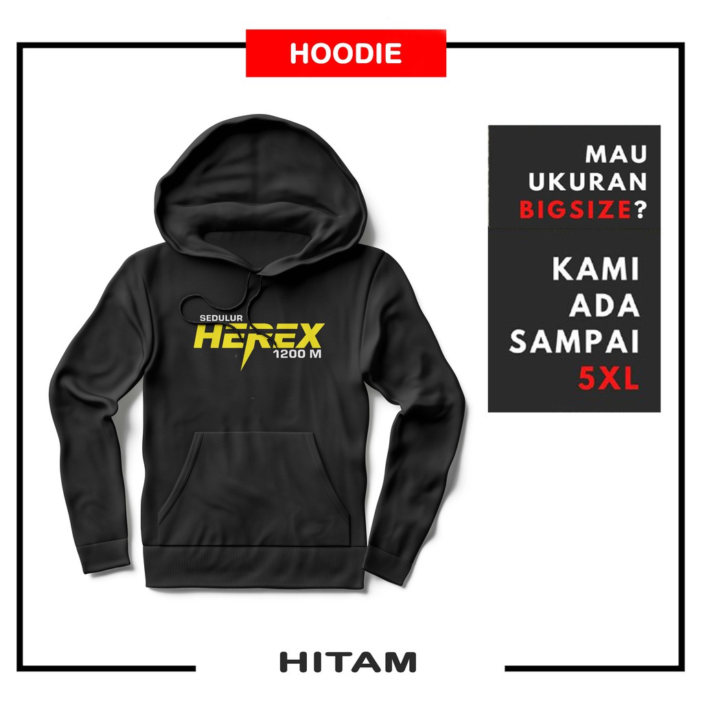 JAKET HOODIE SEDULUR HEREX JUMBO ALL SIZE jaket herex hoodie herex