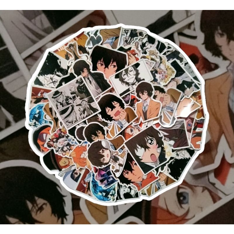 

Stiker Anime Bungou Stray Dogs 50 Pcs