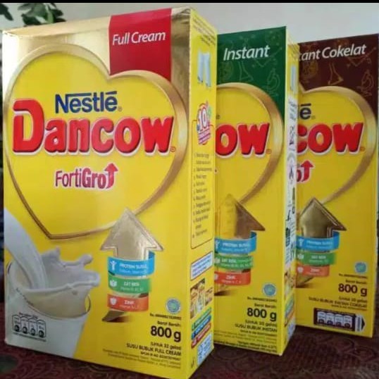 

SUSU DANCOW FORTIGRO INSTANT COKLAT / FULL CREAM 800GRAM
