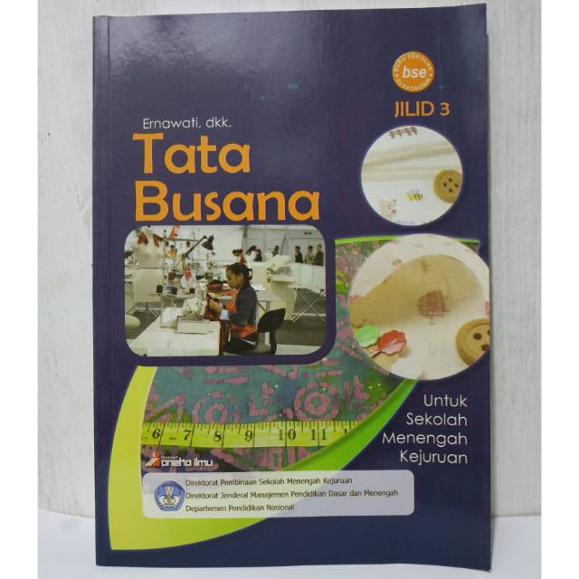 Tata Busana SMK Kelas XII KTSP 2006 BSE Aneka Ilmu