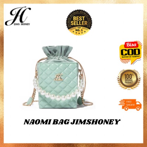 IMS HONEY NAOMI MINI BAG tas kubus kotak lucu selempang jinjing wanita import ori hangout fashion ca