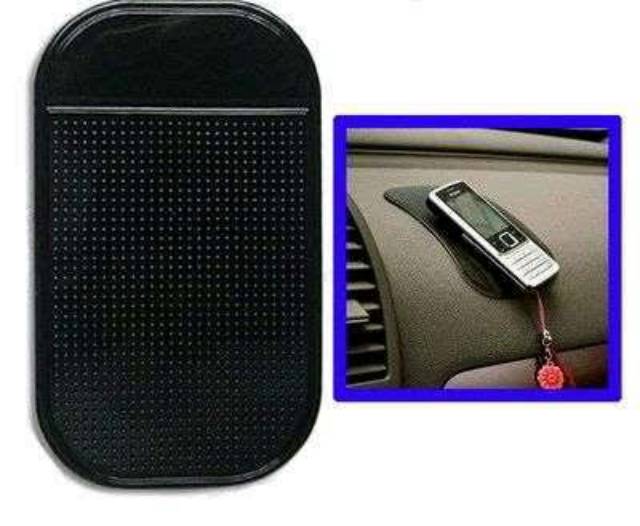 PHONE CAR Anti Slip Mat Spider Sticky Pad Karpet Karet Hp dan Barang di Dashboard Mobil Nempel Kuat