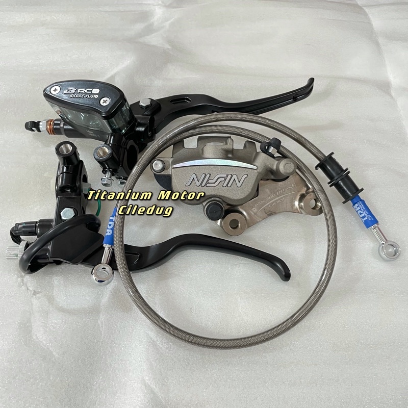 Paket Master Rem Rcb Kaliper Nissin Samurai Selang Rem TDR Rx King Vixion Beat Scoopy Mio Jupiter FU
