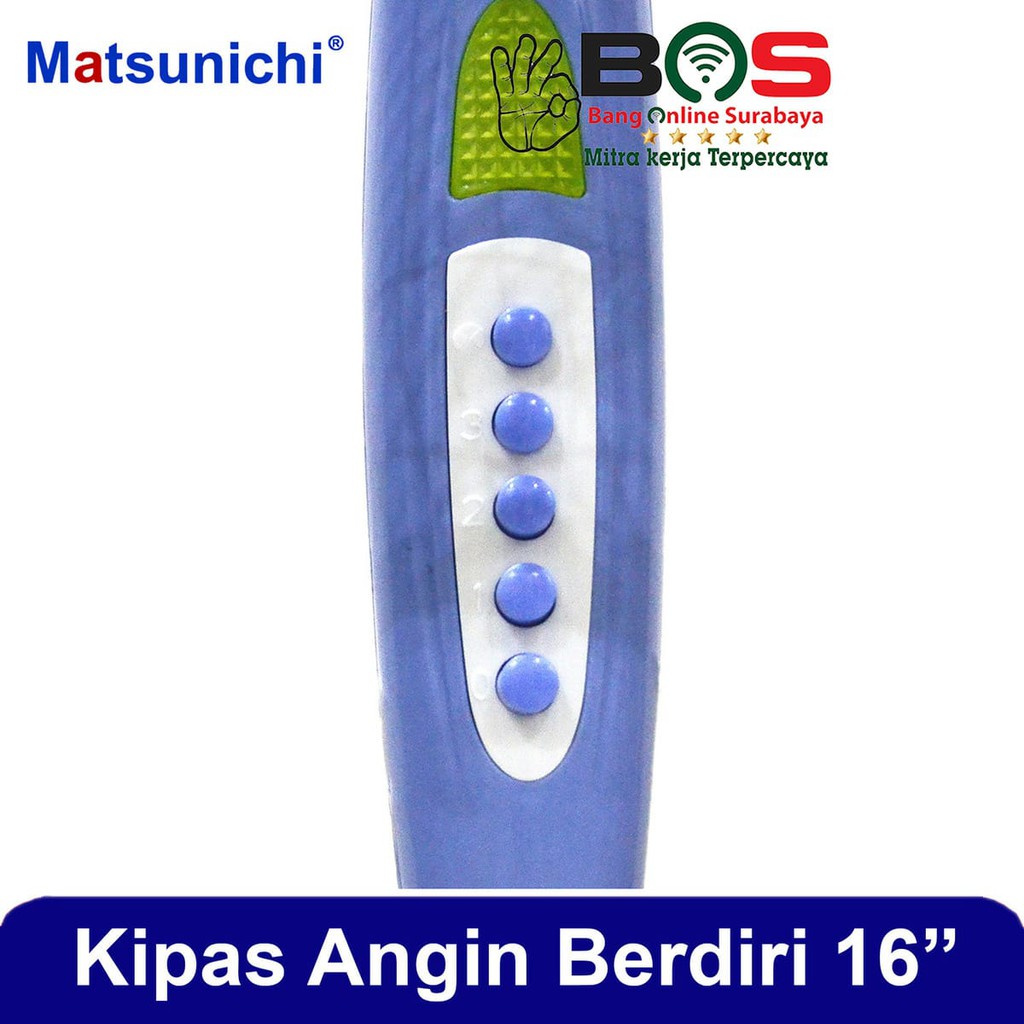 Kipas Angin Matsunichi 16&quot; Stand Fan Matsunichi FS-328 C3 FS328 Kipas 16 Inch