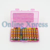 

Krayon 12 Warna / Crayon Warna / Oil Pastel Mini 12 Colour /Crayon Anak Kecil Hexagonal/Random