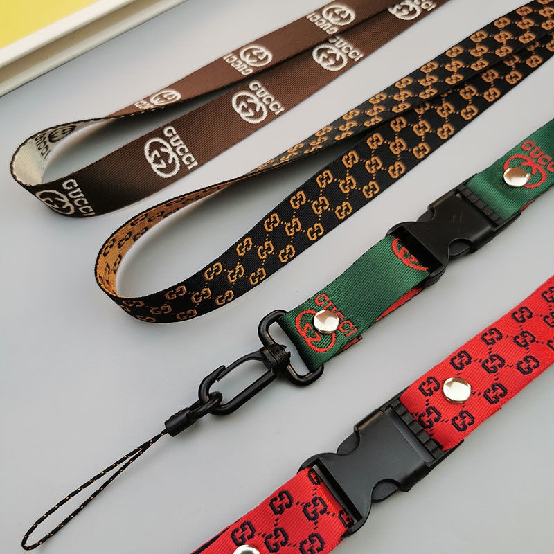 Tali Lanyard Leher Gantungan Kunci 8 Warna Anti Jatuh Untuk Case Ponsel Kamera Kartu ID