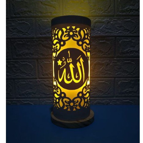 LAMPU HIAS/LAMPU SUDUT KALIGRAFI UKIR PVC