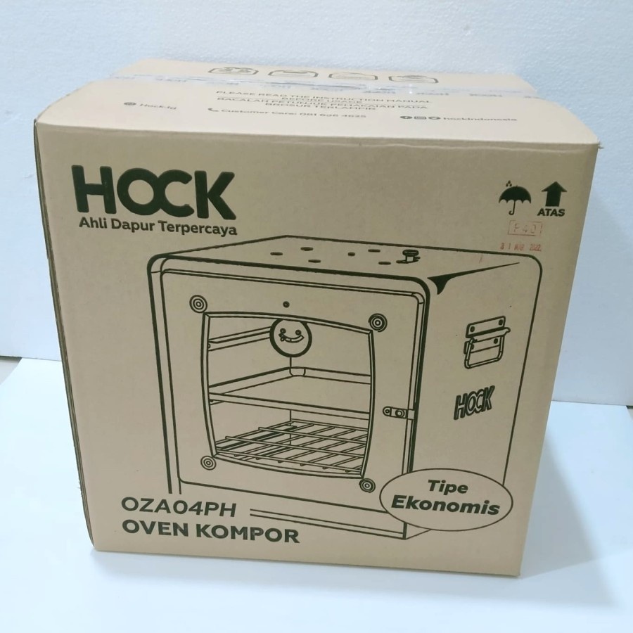 HOCK Oven Tangkring No 4 - Ekonomis OZA04PH - Putaran Hawa - Oven Kompor